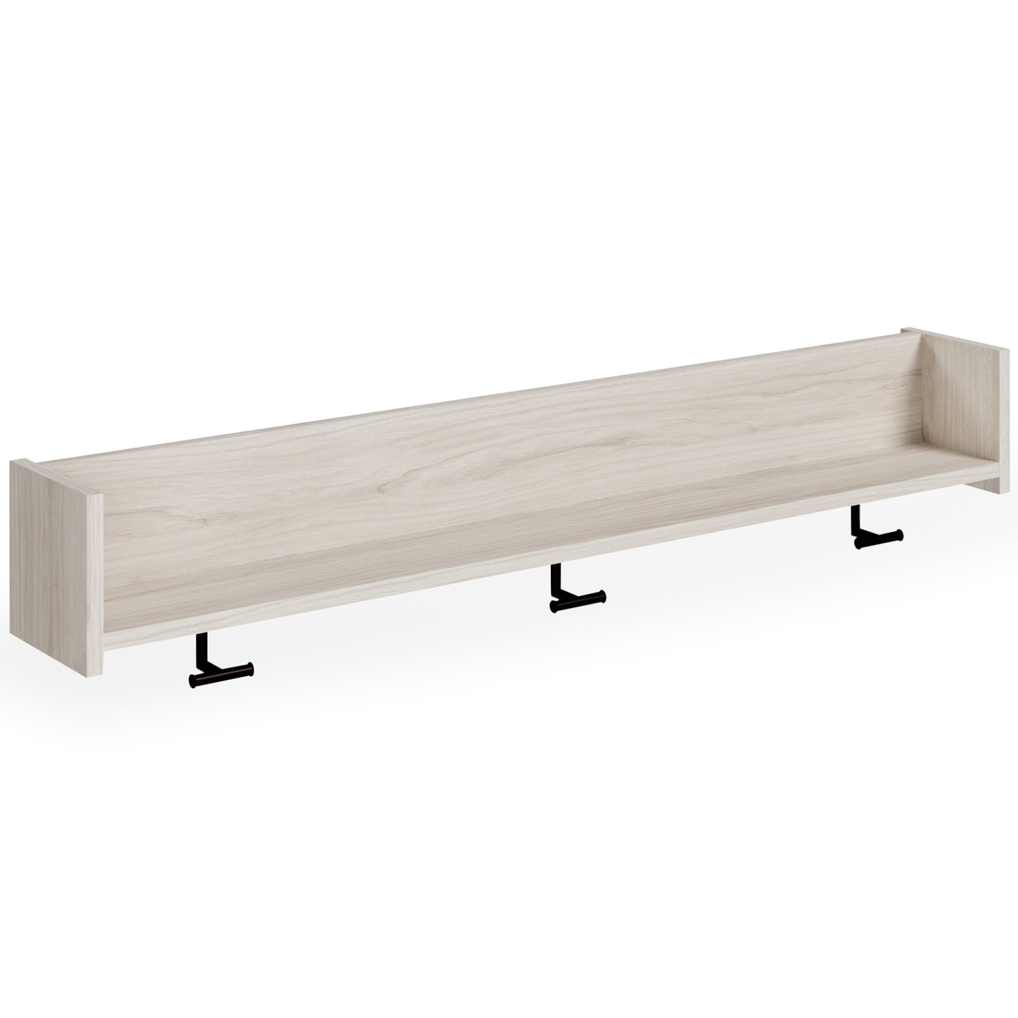 Socalle Wall Mounted Coat Rack with Shelf