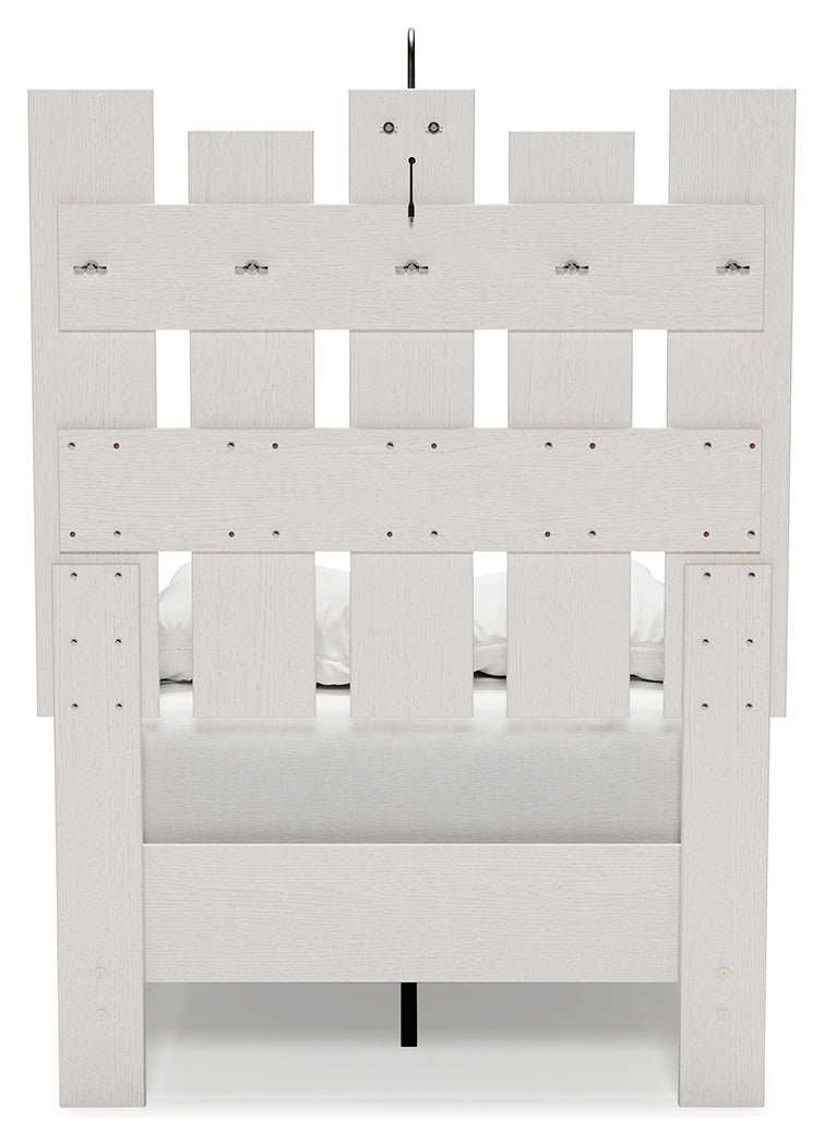 Vaibryn Twin Panel Platform Bed
