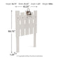 Vaibryn Twin Panel Headboard