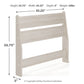 Socalle Twin Panel Headboard
