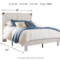 Shawburn Full Crossbuck Panel Platform Bed