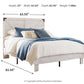 Shawburn Queen Crossbuck Panel Platform Bed