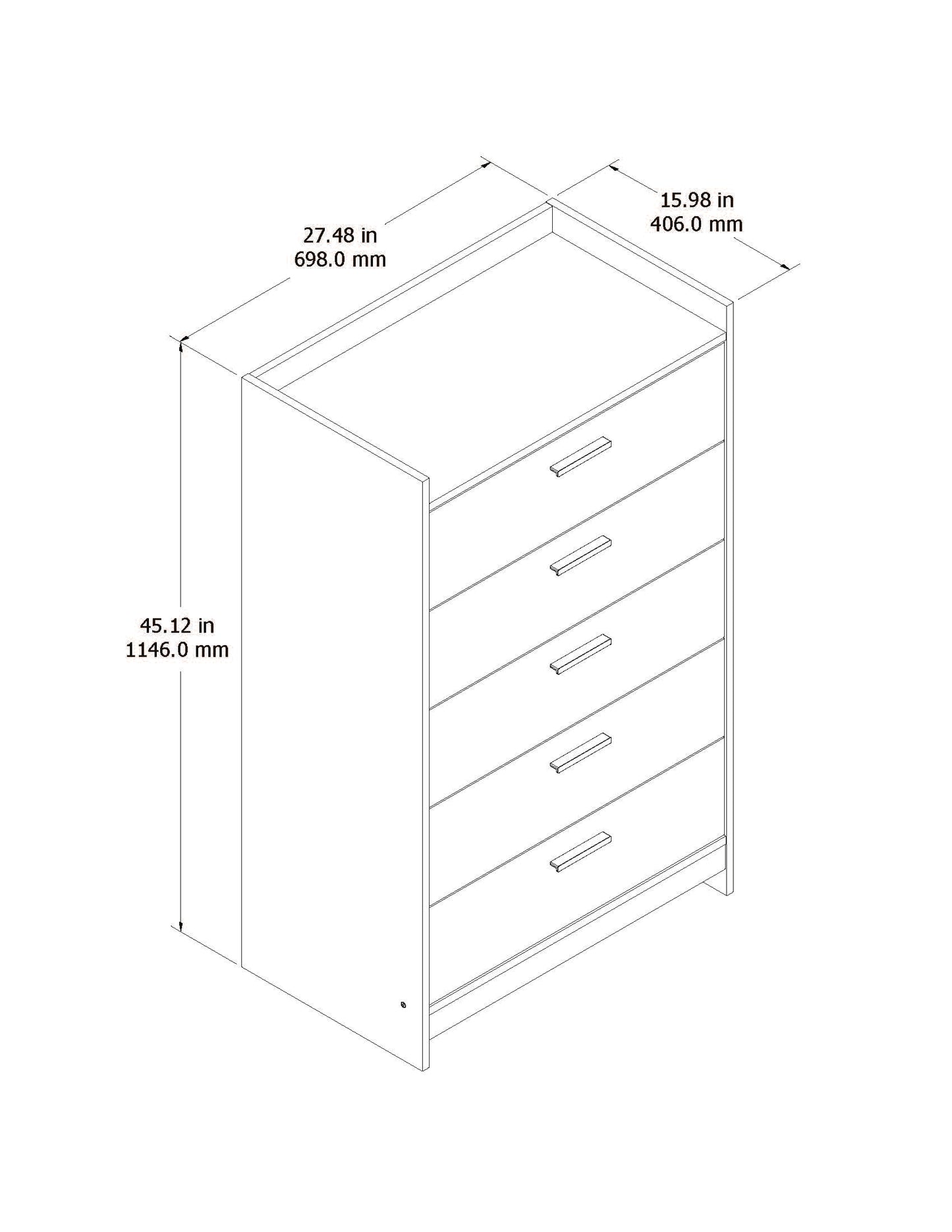 Central Park Chest of Drawers