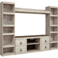 Willowton 4-Piece Entertainment Center