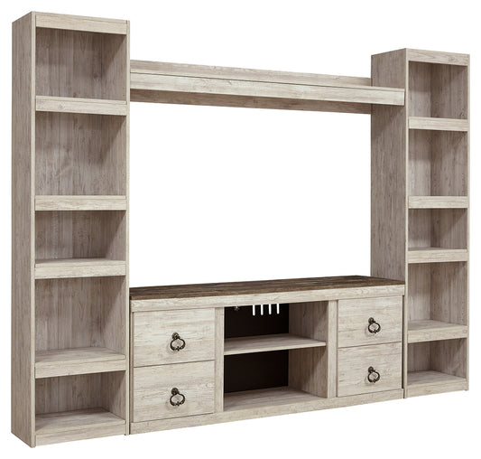Willowton 4-Piece Entertainment Center