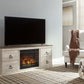 Willowton 60" TV Stand with Electric Fireplace