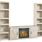 Bellaby Entertainment Center with Electric Fireplace