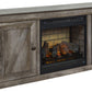 Wynnlow 60" TV Stand with Electric Fireplace
