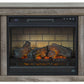 Wynnlow 60" TV Stand with Electric Fireplace