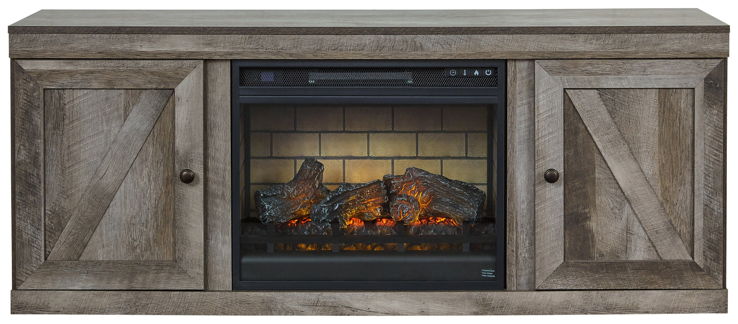 Wynnlow 60" TV Stand with Electric Fireplace