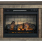 Trinell 60" TV Stand with Electric Fireplace