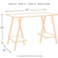 Bertmond 47" Home Office Desk