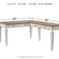 Realyn 2-Piece Home Office Desk