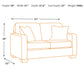 Alenya Loveseat