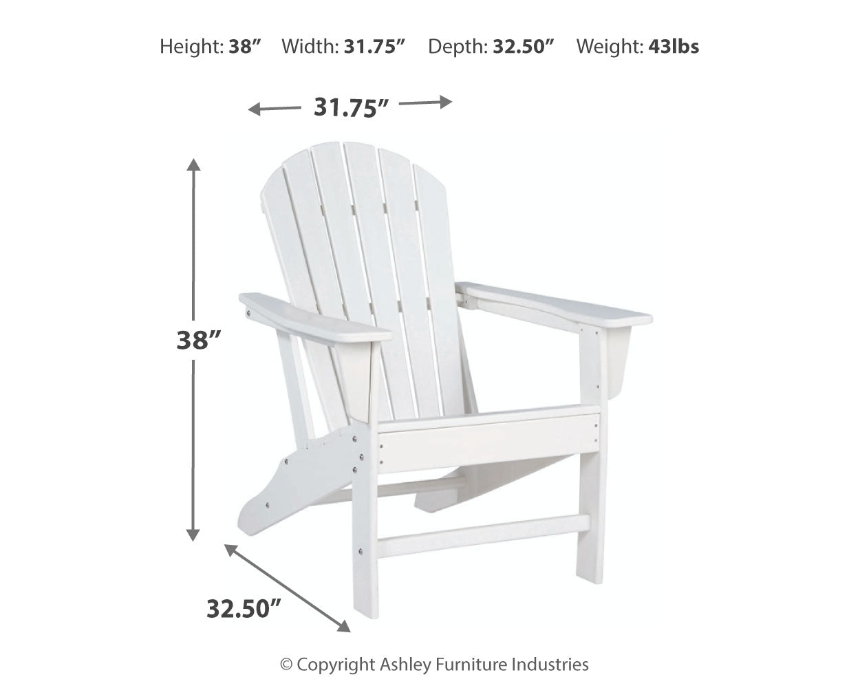 Sundown Treasure Adirondack Chair