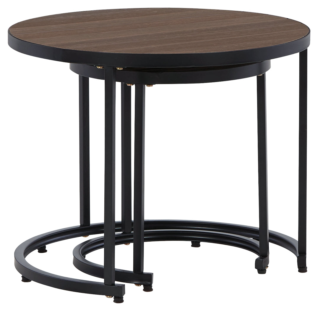 Ayla Outdoor Nesting End Tables (Set of 2)