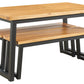 Town Wood Outdoor Dining Table Set (Set of 3)