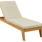 Byron Bay Chaise Lounge with Cushion