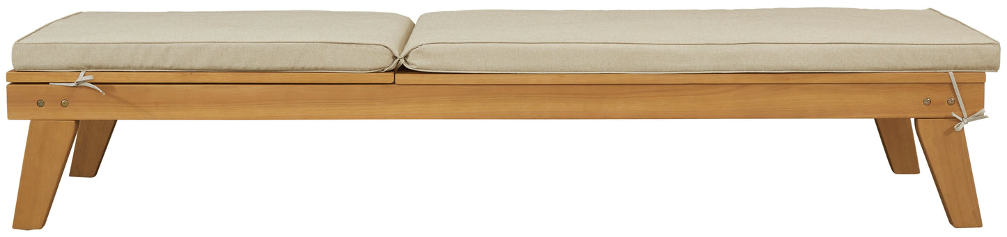Byron Bay Chaise Lounge with Cushion