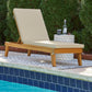 Byron Bay Chaise Lounge with Cushion