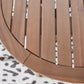 Vallerie Outdoor Chairs with Table Set (Set of 3)