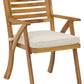 Vallerie Outdoor Chairs with Table Set (Set of 3)