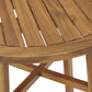 Vallerie Outdoor Chairs with Table Set (Set of 3)