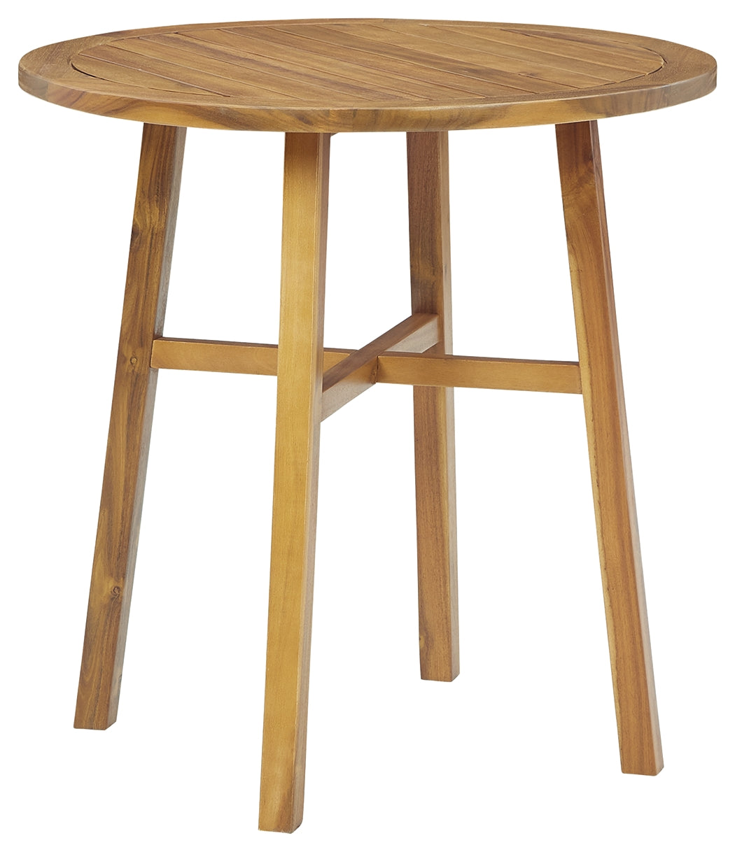 Vallerie Outdoor Chairs with Table Set (Set of 3)