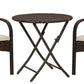 Anchor Lane Outdoor Chairs with Table Set (Set of 3)