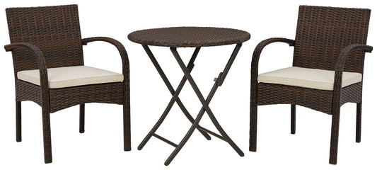 Anchor Lane Outdoor Chairs with Table Set (Set of 3)
