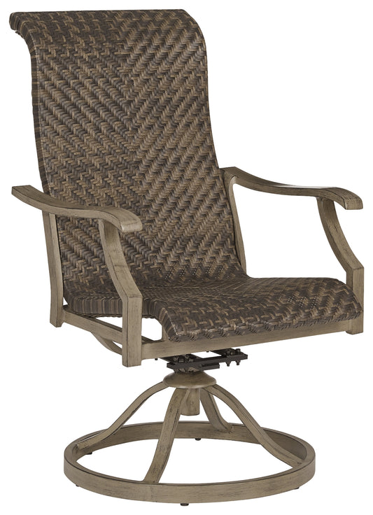 Windon Barn Swivel Chair (Set of 2)