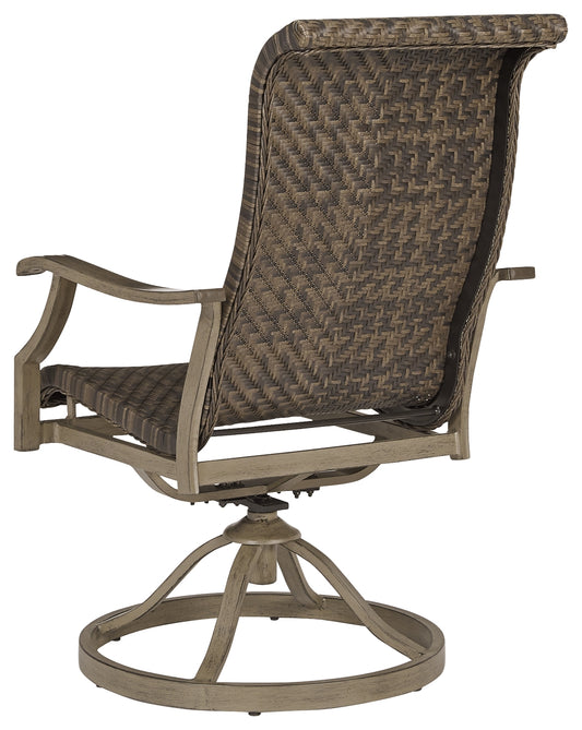 Windon Barn Swivel Chair (Set of 2)