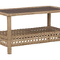 Braylee Outdoor Loveseat with Table (Set of 2)