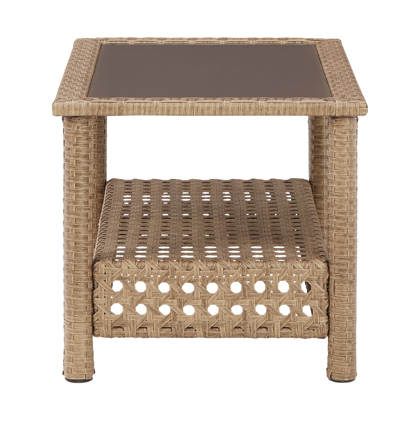Braylee Outdoor Loveseat with Table (Set of 2)