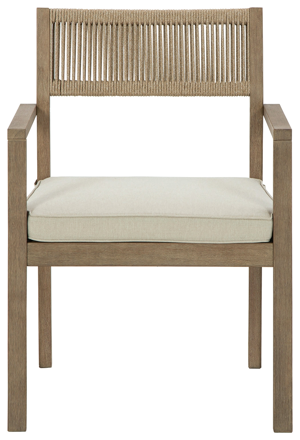 Aria Plains Arm Chair with Cushion (Set of 2)