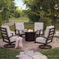 Castle Island Fire Pit Table