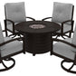 Castle Island Fire Pit Table