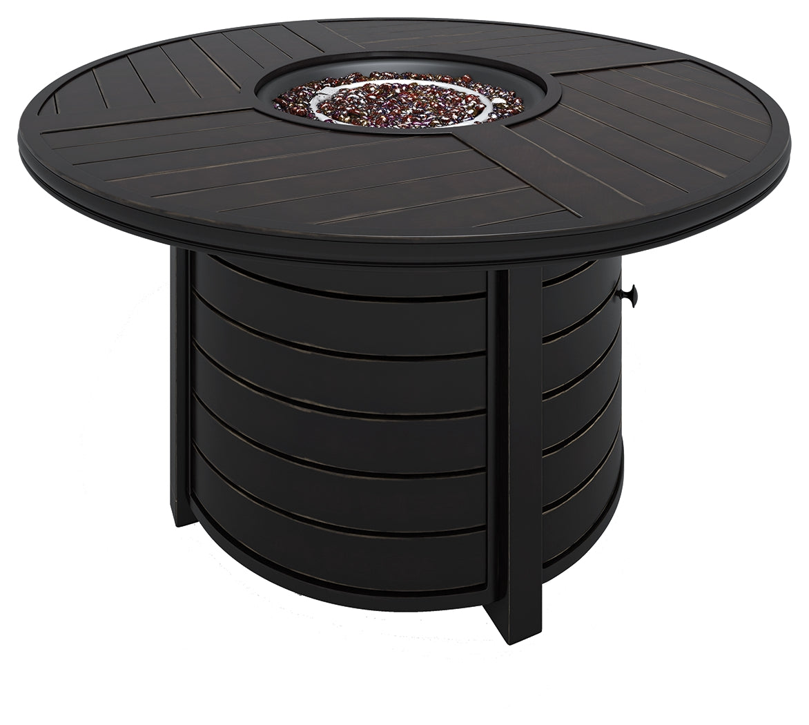 Castle Island Fire Pit Table