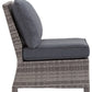 Salem Beach Armless Chair with Cushion