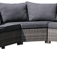 Salem Beach 3-Piece Outdoor Sectional