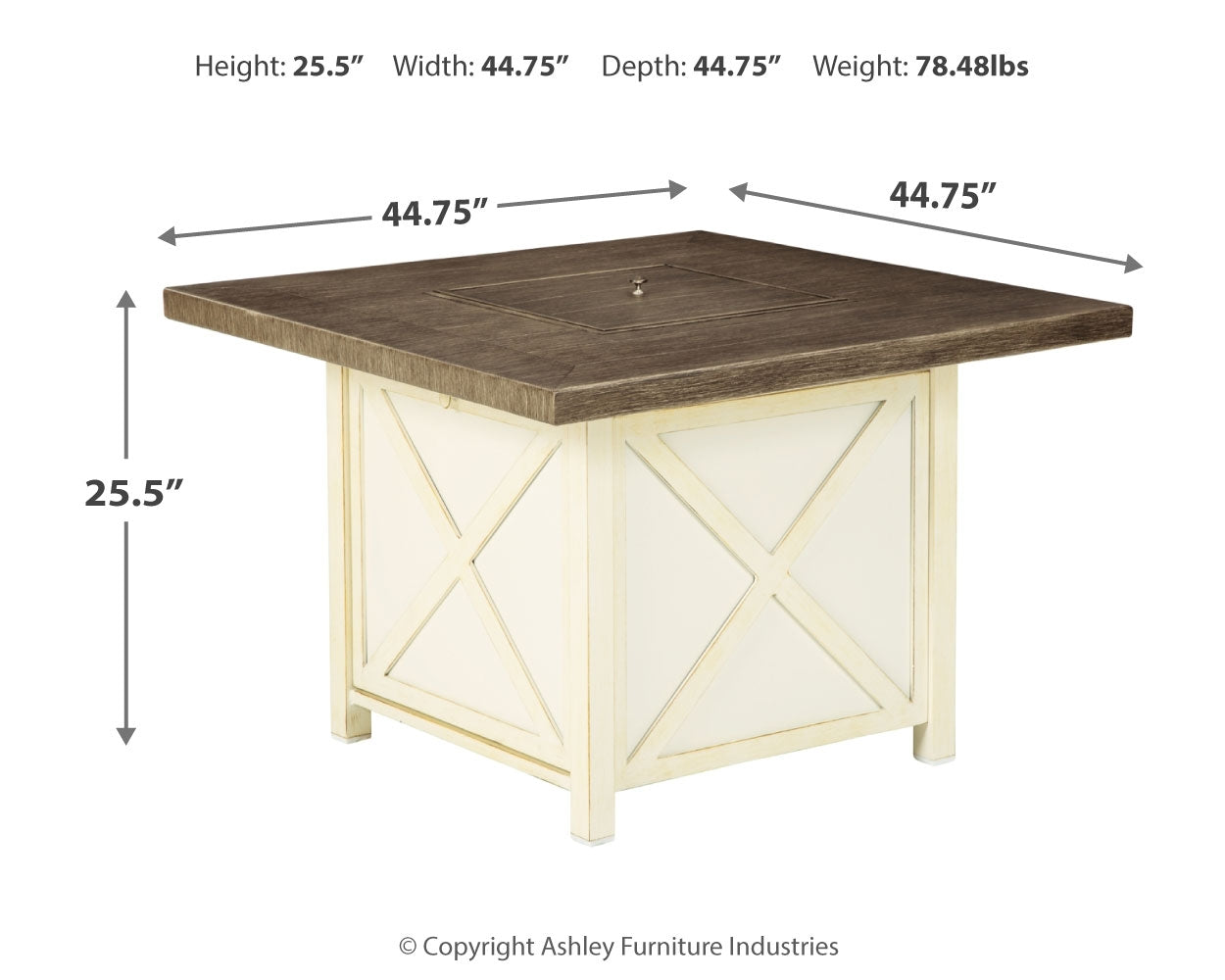 Preston Bay Fire Pit Table