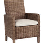Beachcroft Arm Chair with Cushion (Set of 2)