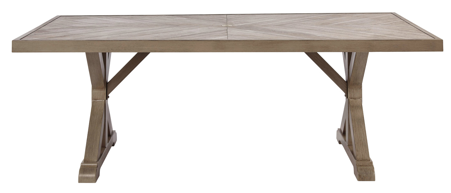 Beachcroft Dining Table with Umbrella Option