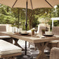Beachcroft Dining Table with Umbrella Option
