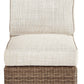 Beachcroft Armless Chair with Cushion