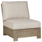 Silo Point Outdoor Armless Chair with Cushion