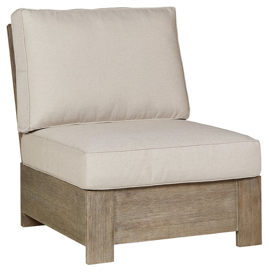 Silo Point Outdoor Armless Chair with Cushion