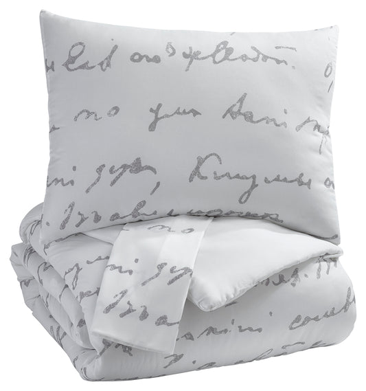 Adrianna 3-Piece King Comforter Set