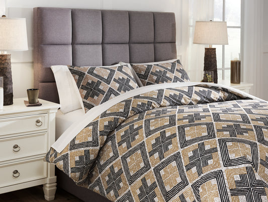 Scylla 3-Piece King Comforter Set