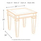 Tessani End Table